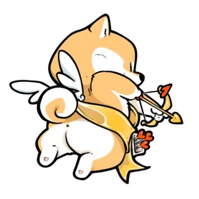 卡通狗情侣头像一对一左一右图片