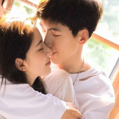 情侣头像2张一对学生真人