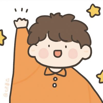 2025手绘情侣头像一男一女可爱图片