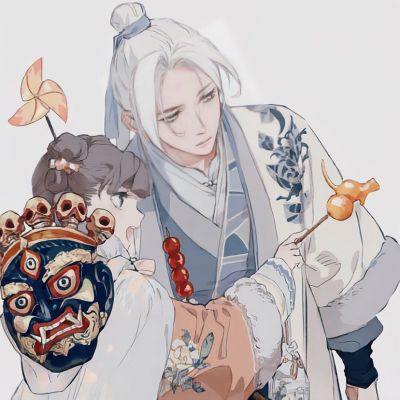 古风复古耐看小众情侣头像图片