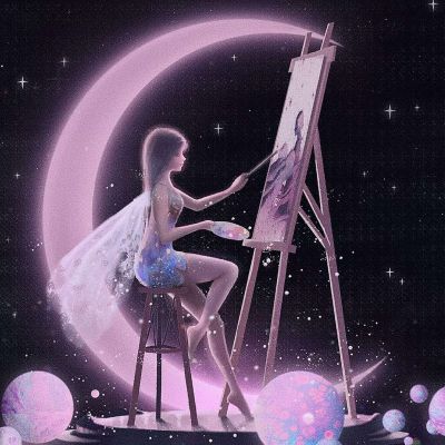 神仙治愈系温柔头像动漫女生图片