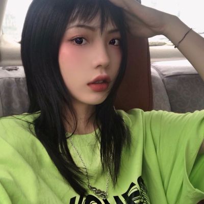 绿色女生头像2025最火图片