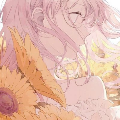 向日葵微信头像女生动漫