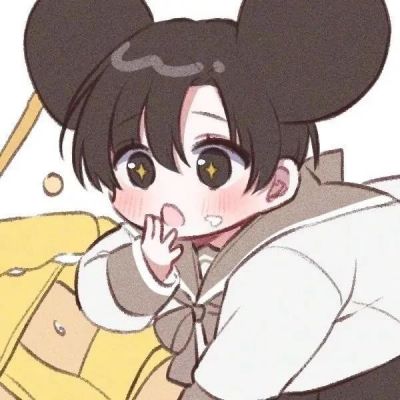 卡通可可爱情侣头像