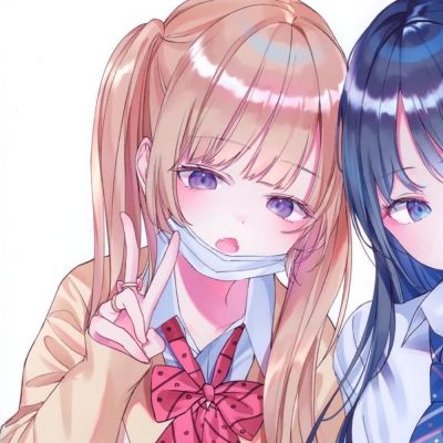 2025年动漫头像闺蜜女生双人图片