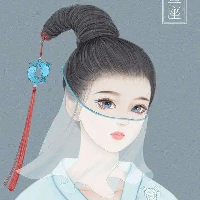 2025女生古风动漫头像图片