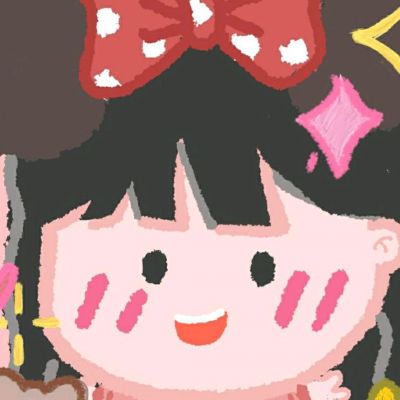呆萌傻傻的可爱动漫女头图片