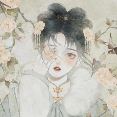 神仙治愈头像古风女生