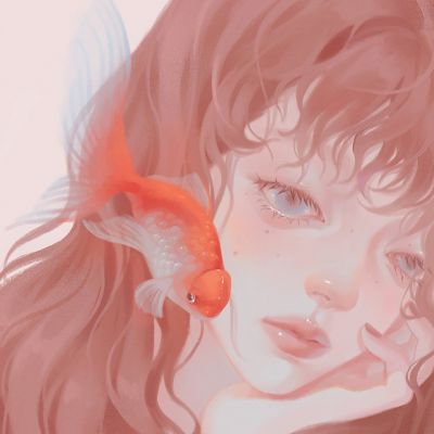 神仙女生手绘头像