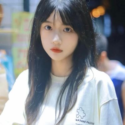 女生真人仙气头像小清新温柔图片