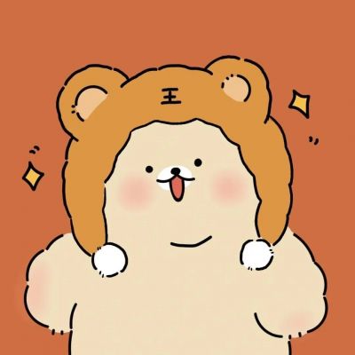 卡通可可爱情侣头像