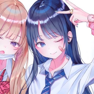 2025年动漫头像闺蜜女生双人图片