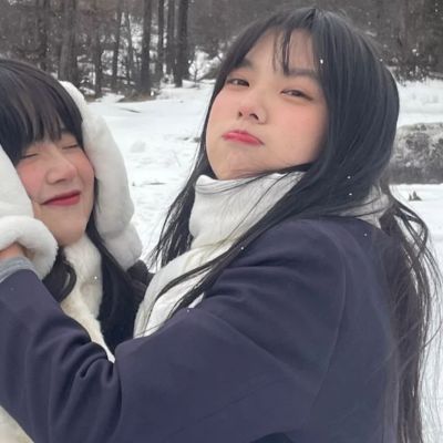冬款女生闺蜜头像