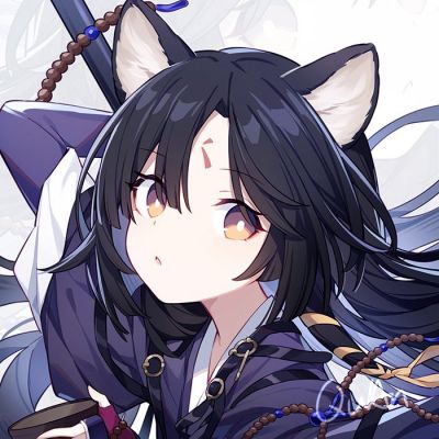 萌系可爱女生动漫卡通头像手绘图片