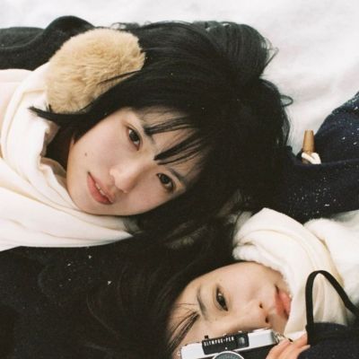 冬款女生闺蜜头像