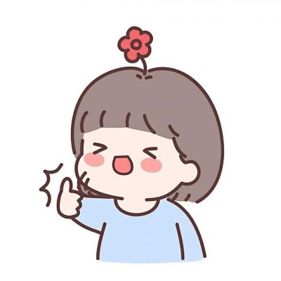 阳光可爱快乐女孩头像卡通动漫图片