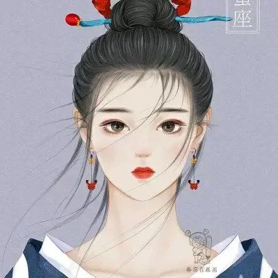 2025女生古风动漫头像图片