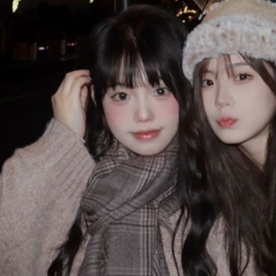 冬款女生闺蜜头像