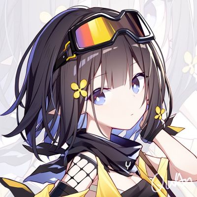 萌系可爱女生动漫卡通头像手绘图片