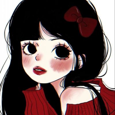微信手绘女头像卡通动漫