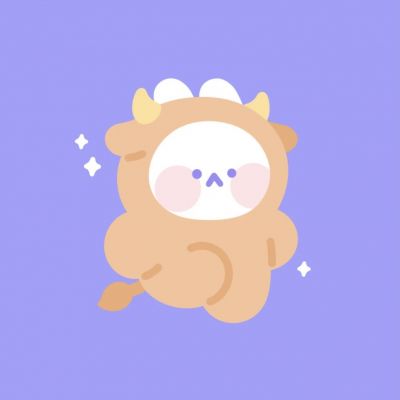 卡通兔子星座可爱头像图片