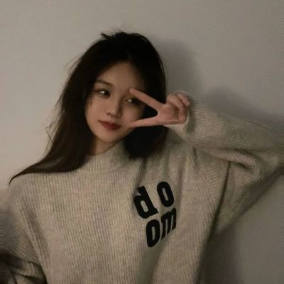 氛围感真人头像女小众