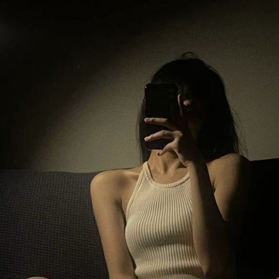 氛围感真人头像女小众