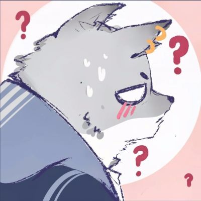 兔子狐狸手绘卡通动漫情头图片