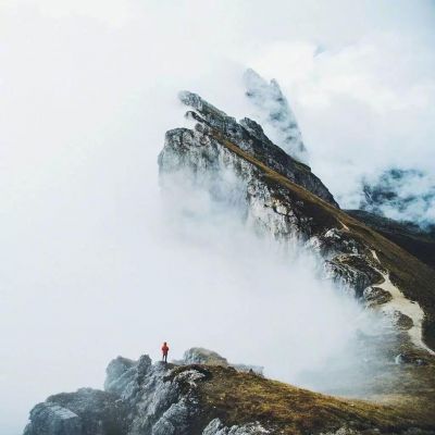 励志微信头像风景
