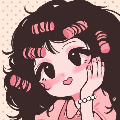 q版少女头像卡通手绘可爱超萌图片