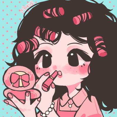 q版少女头像卡通手绘可爱超萌图片