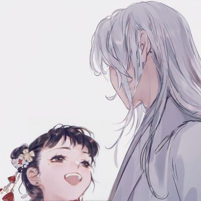 古风古韵唯美情侣头像