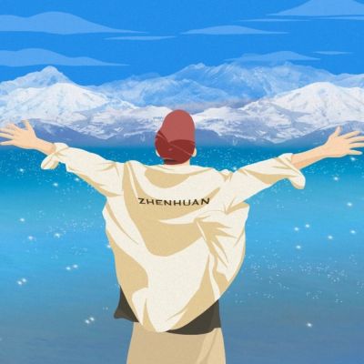 不露脸情侣头像手绘动漫一对两张高清图片