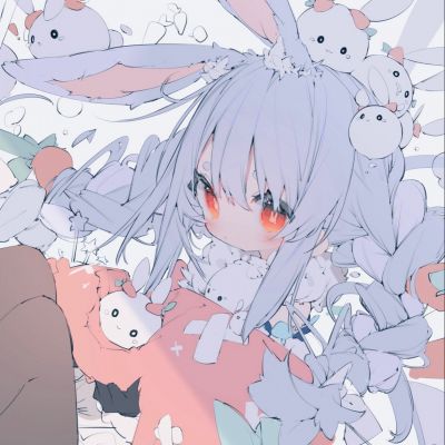 手绘动漫头像少女个性网图