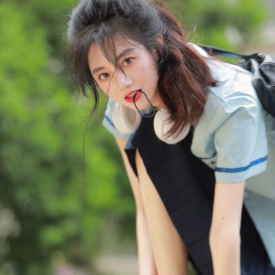 网图头像青春靓丽女生高清真人