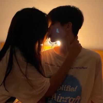 浪漫甜蜜爱情情侣头像真人一对两张图片
