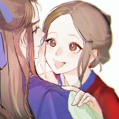 古风古韵唯美情侣头像