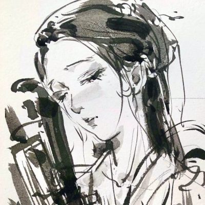 日系女头动漫小众高清图片