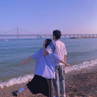 情侣头像甜蜜浪漫唯美一对两张真人图片