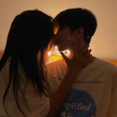 浪漫甜蜜爱情情侣头像真人一对两张图片