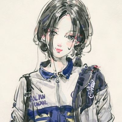 日系女头动漫小众高清图片