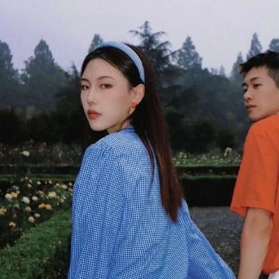 情侣头像甜蜜浪漫唯美一对两张真人图片
