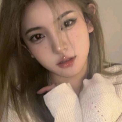 网图头像青春靓丽女生高清真人