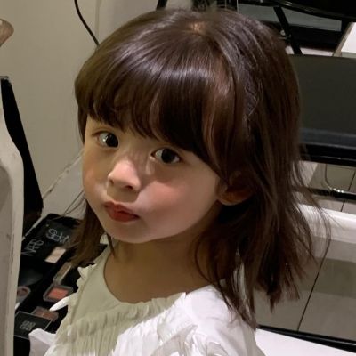 儿童微信头像女生可爱萌娃高清图片