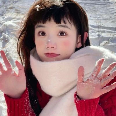 微信新年头像可爱女生高清图片