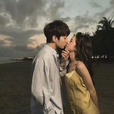 高质量真人情侣头像ins