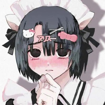 独一无二动漫情侣头像一对两张高清图片