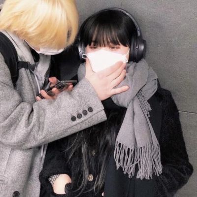 cp头像情侣真人男女一左一右高清图片
