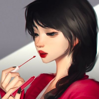 头像动漫伤感手绘女