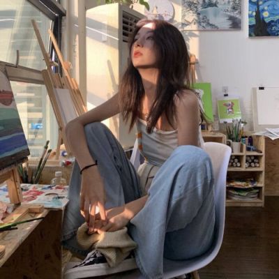 清晰可爱女生个性头像真人图片